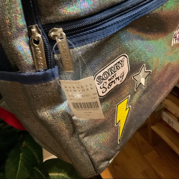 SOLD Iscream iridescent Backpack Girl Power Barney’s NY - Picture 8 of 10